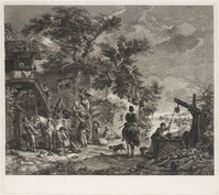 KG 13881
<br/>
De ruïne
<br/>
<em>Pelletier, MMe. (werkz. 18de eeuw)</em>